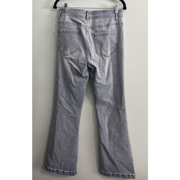 Kensie Jeans The Savannah High Rise Flare Light Blue Jeans Size 8/29 - Picture 3 of 5